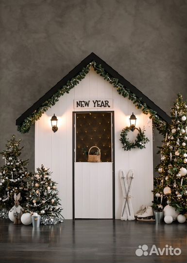 Декоративный домик декор для фотостудии