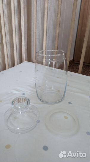 Банки для сыпучих продуктов, 1 л