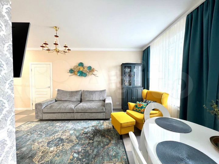 2-к. квартира, 56 м², 7/16 эт.