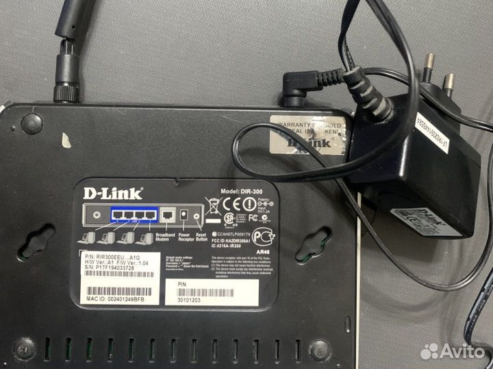 Wifi роутер dlink dir-300