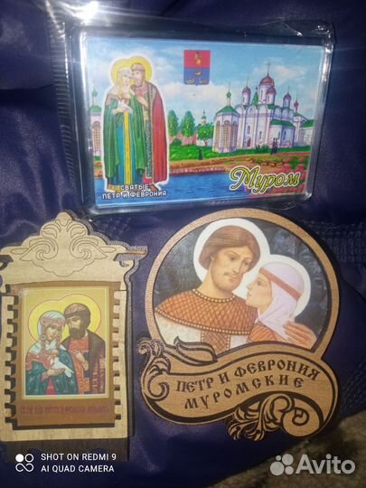 Магниты на холодильник керамические ручной работы