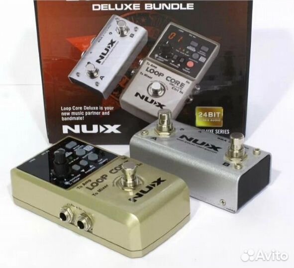 Педаль лупер для гитары/баса NUX