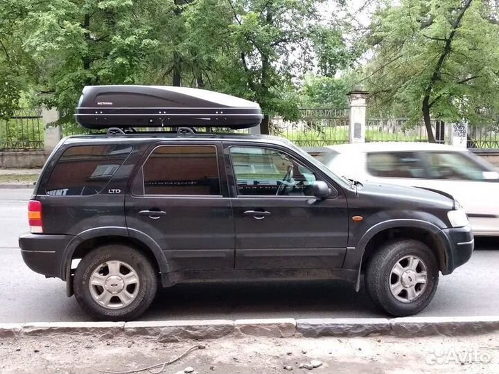 Автобокс на крышу Renault Duster Турино active M