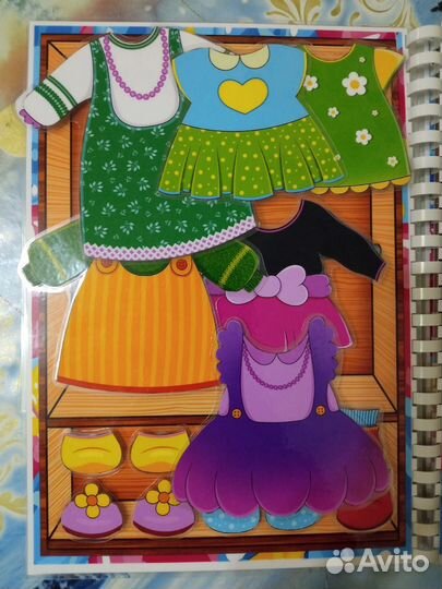 Игры на липучках Маша и Медведь