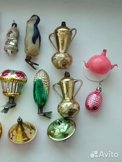 Елочные игрушки СССР