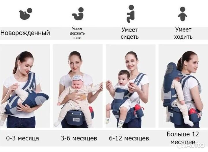 Эргорюкзак хипсит