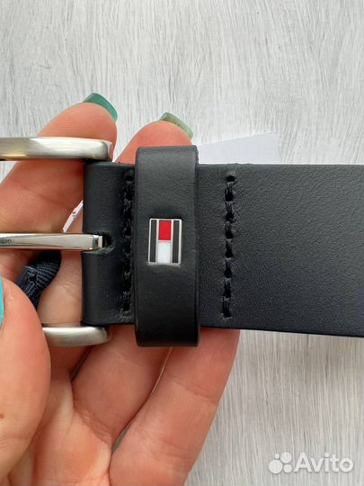 Мужской кожаный ремень Tommy Hilfiger M оригинал