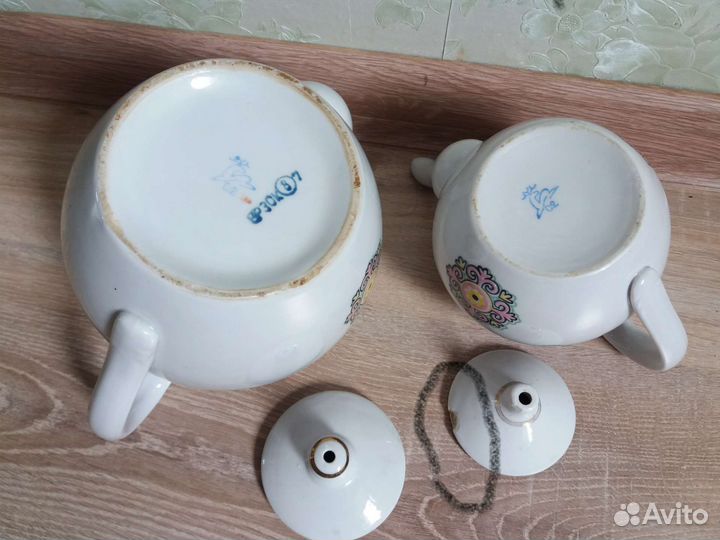 Чайник заварочный фарфоровый СССР