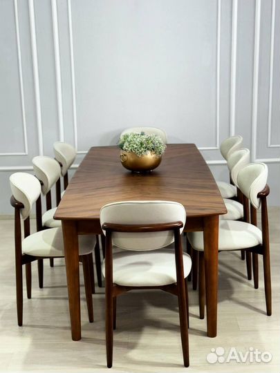 Обеденная группа стол стулья новый