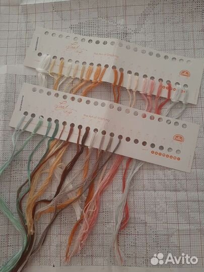 Lanarte набор для вышивания остатки