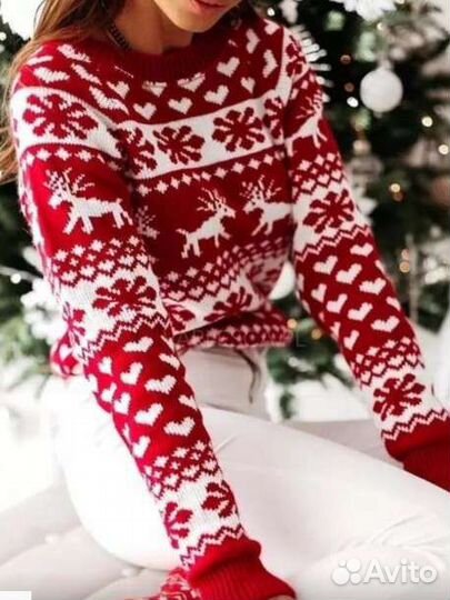 Свитер новогодний