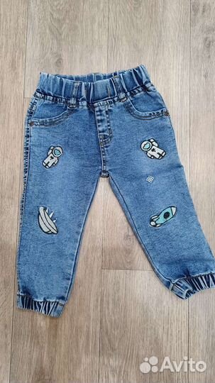 Джинсы для мальчика 92
