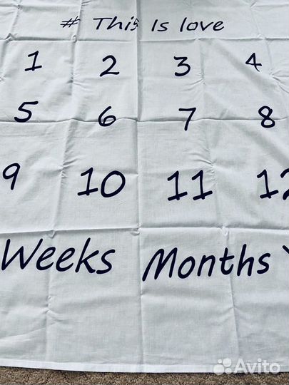 Простынка для фотоссеии малыша