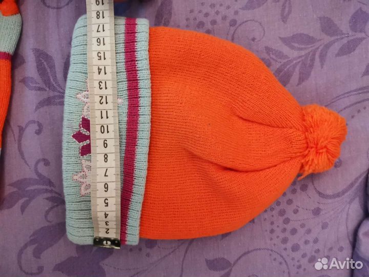 Комплект шапка, шарф