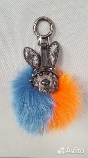 Меховой брелок