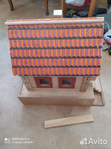Деревянный конструктор СССР дом сборный
