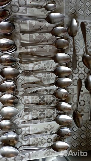 Ложки столовые нержавейка СССР
