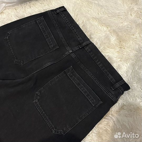 Тёмно серые широкие джинсы Cortisol Jaded London