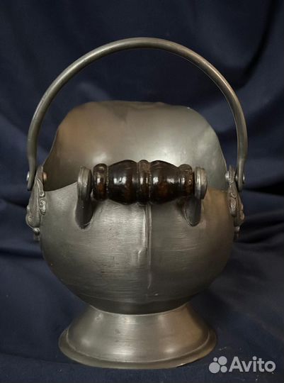 Зольник олово антиквариат винтаж