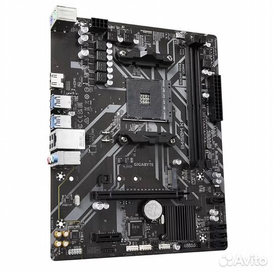 Материнская плата Gigabyte B450M K
