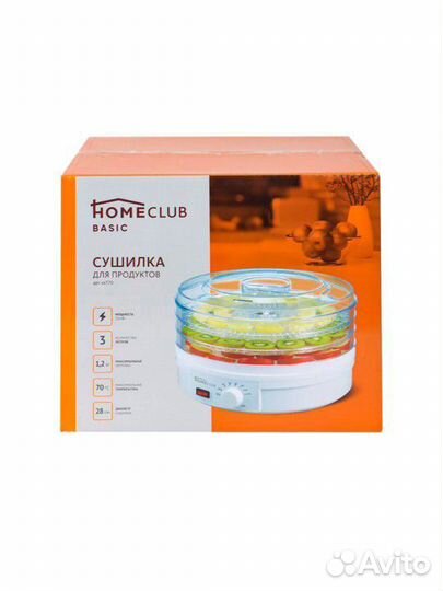 Новая электрическая сушилка для продуктов