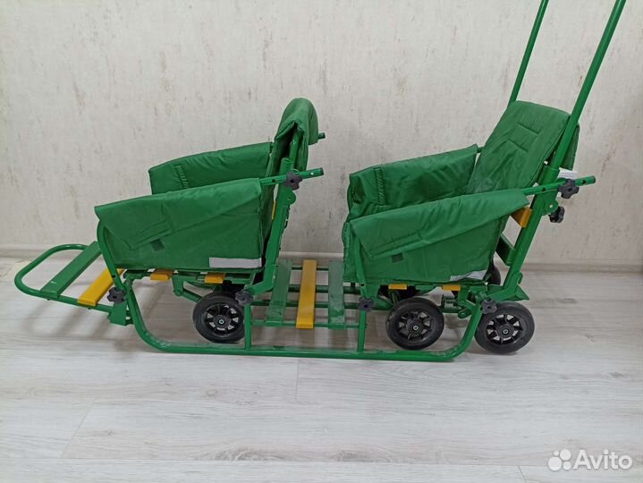 Санки коляска для двойни или погодок