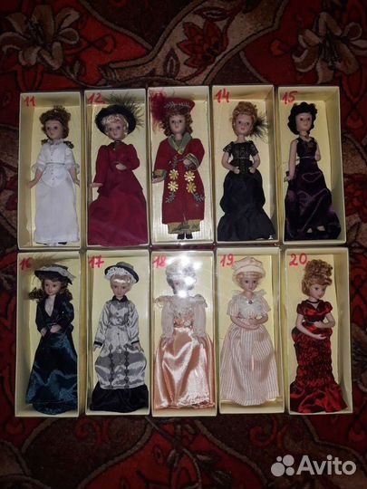 Куклы фарфоровые