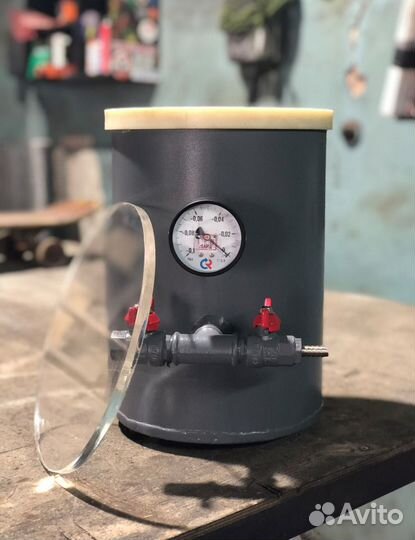 Вакуумная камера для силикона А220-300 крас-112