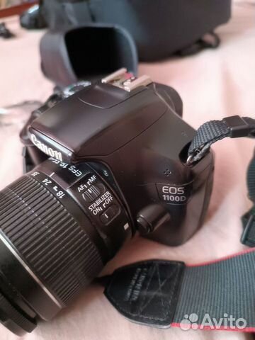 Зеркальная камера canon EOS 1100D объявление продам