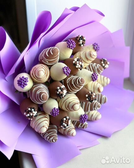 Клубника в шоколаде / Сладкий букет