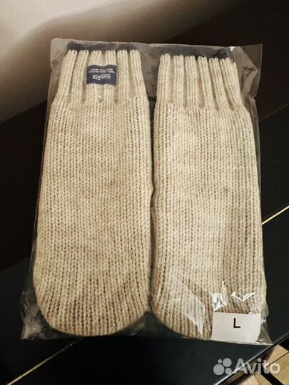 Варежки вязаные