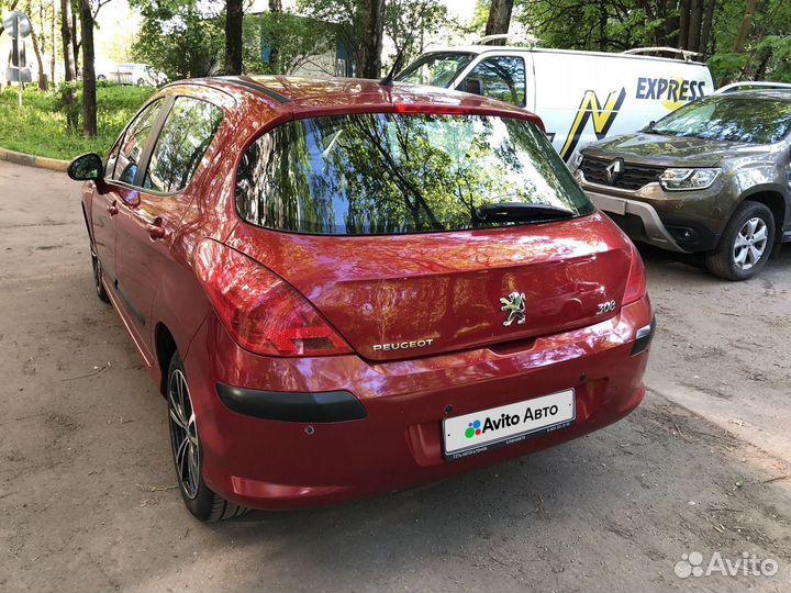 Peugeot 308 1.6 AT, 2010, 124 000 км