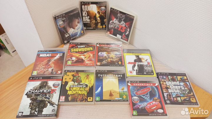 Sony PS3 Диски обновлено 14.04.24