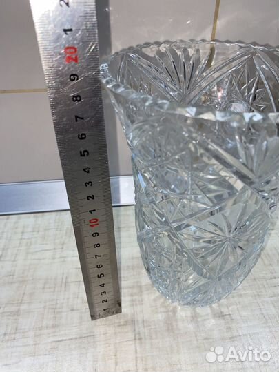 Ваза хрустальная. СССР