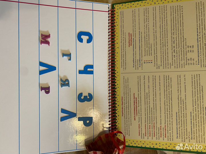 Магнитная азбука жуковой