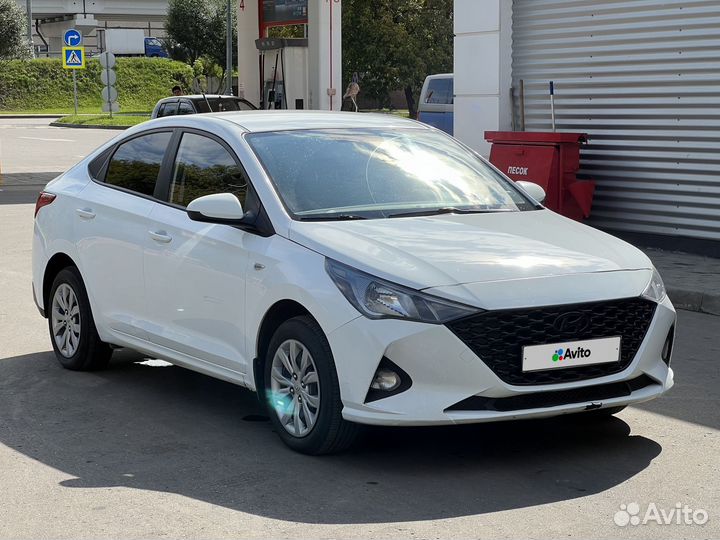 Hyundai Solaris 1.4 AT, 2020, 114 166 км