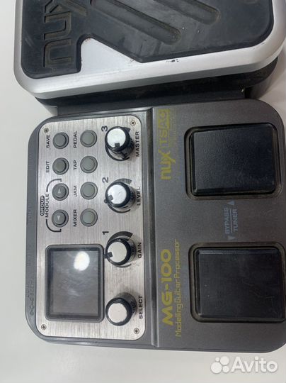 Гитарный процессор nux mg 100