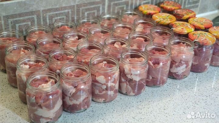 Домашняя тушёнка из свинины