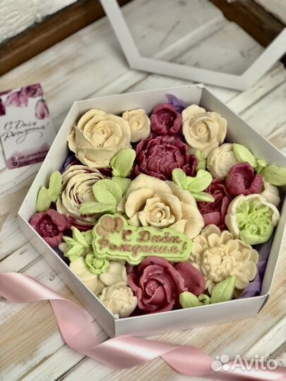 Зефирный букет на день рождения в подарок