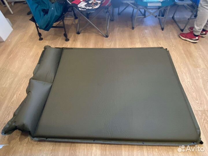 Надувной матрас самонадувающийся 66х192х5 см