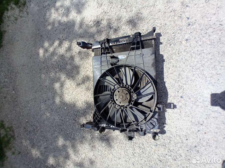 Renault kangoo 2 кассета радиаторов