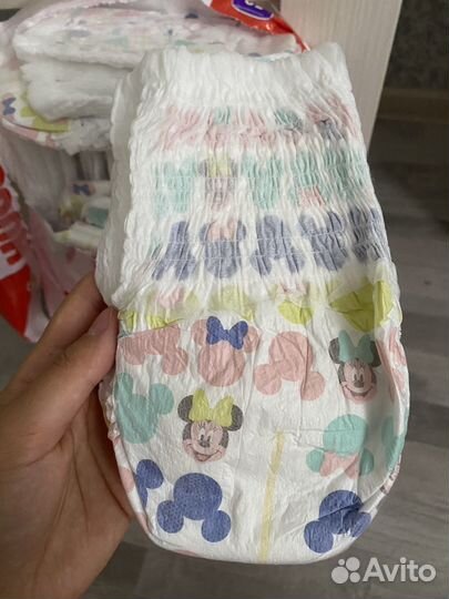 Подгузники трусики huggies 3