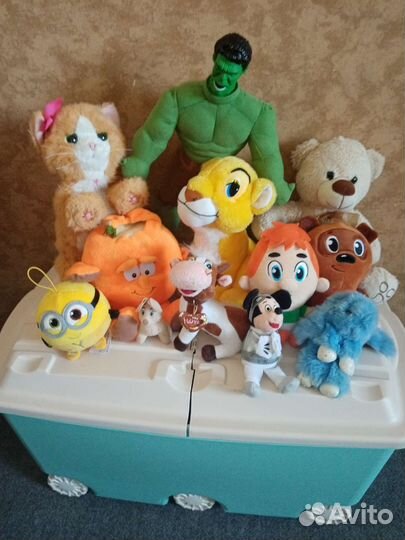 Мягкие игрушки пакетом