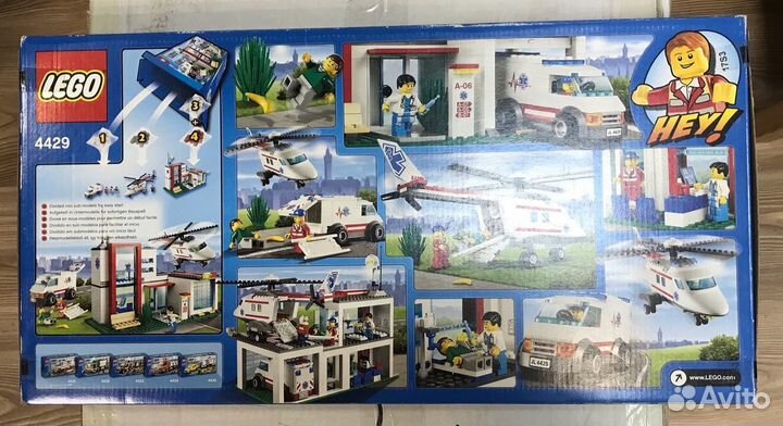 Набор lego City 4429 Спасательный вертолёт