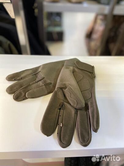 Перчатки тактические вторая кожа олива мультикам
