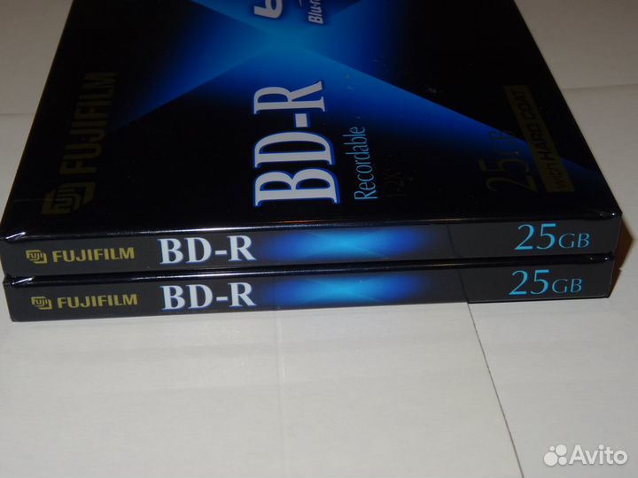 Blu-ray Fujifilm BD-R 25GB 1x 2x Япония Запечатан