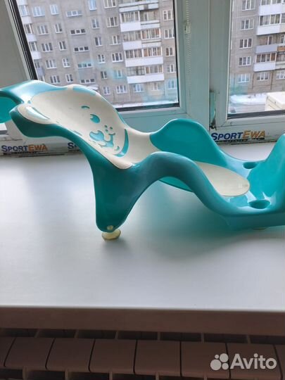 Горка лежак для купания