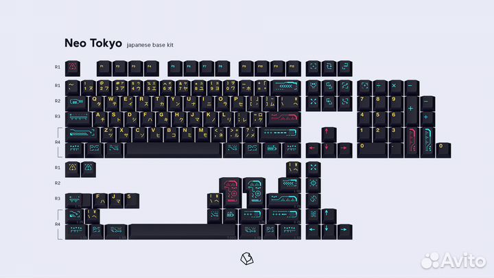 GMK Awaken Neo Tokyo кейкапы