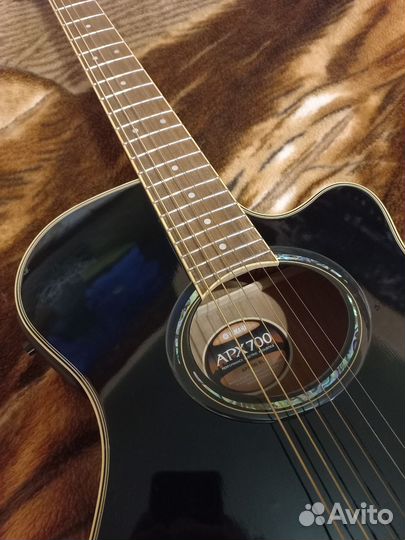 Гитара yamaha apx 700 II BL