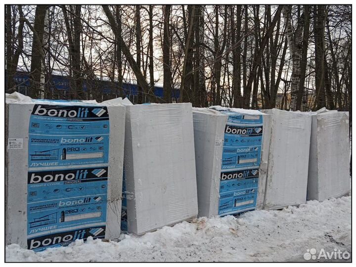 Пеноблоки, пенобетон Bonolit